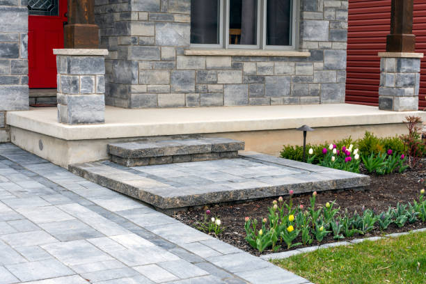 Residential Paver Driveway in Inverness, CO